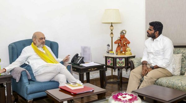 Annamalai Amit Shah meeting Annamalai Amit Shah