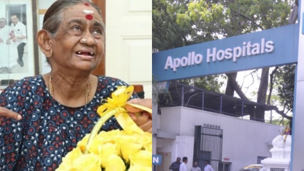 Dhayalu Ammal Hospitalised