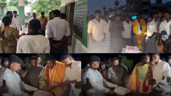 TVK Leader s Birthday Celebration at Government School Sparks Controversy in Thiruvarur
