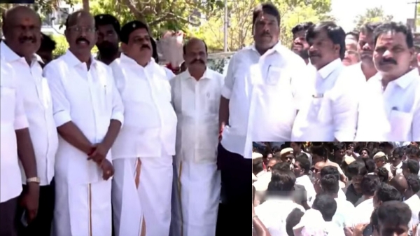 TVK Vijay politics AIADMK Tamil Nadu politics political controversy