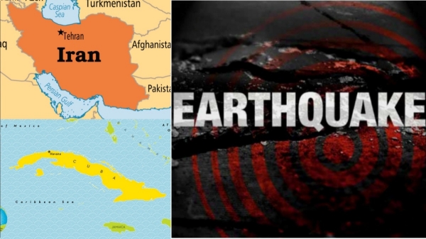 Earthquake Cuba Iran