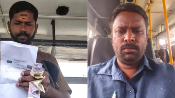 Ottanchathiram bus differently abled passenger Tamil Nadu transport bus conductor issue passenger rights
