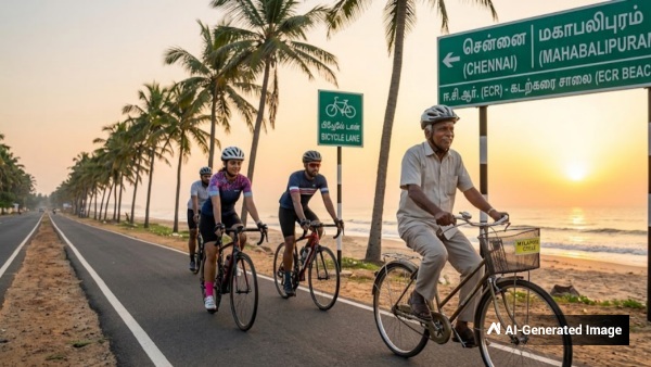 Mylapore to Ambattur on a Cycle Despite Owning a Car An Inspiring Story This World Bicycle Day