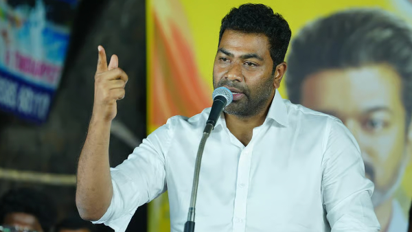 DMK Couldn t Have Won Even 10 Seats Alone Claims TVK Minister Aadhav Arjuna DMK Couldn t Have Won Even 10 Seats Alone Claims TVK Minister Aadhav Arjuna