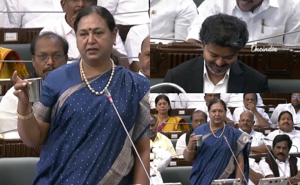 Don t Use Glass in Assembly Premalatha s Eco-Friendly Tea Cup Proposal Makes CM Vijay Smile Don t Use Glass in Assembly Premalatha s Eco-Friendly Tea Cup Proposal Makes CM Vijay Smile