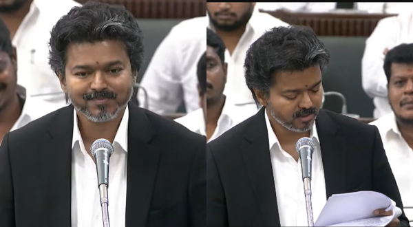 Unscripted amp amp Furious CM Vijay Goes Off-Script To Fire Savage Sofa Model Jibe At DMK In Assembly Row