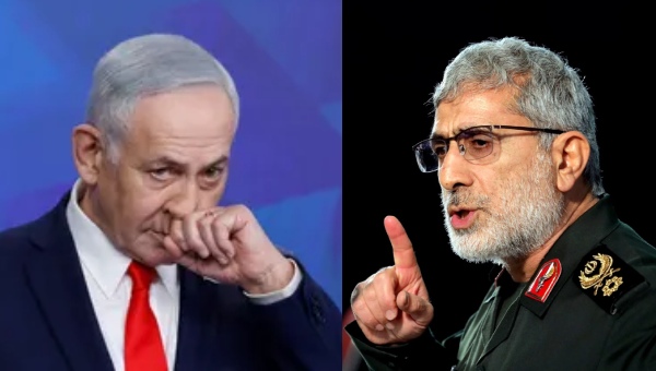Iran Israel war Trump Esmail Qaani warns Israel IRGC Quds Force Israel warning Israel withdraw southern Lebanon 2000 Israel Lebanon withdrawal Netanyahu Lebanon buffer zone US Iran 60 day roadmap stalled Hezbollah Liberation Day 2000 Iran threatens Israel Lebanon Quds Force chief statement Israel faces humiliating defeat IRGC 2000 60 2000