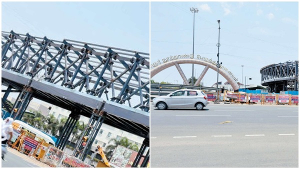 When Will the Skywalk Connecting the Kilambakkam Bus Terminus and Railway Station Be Opened