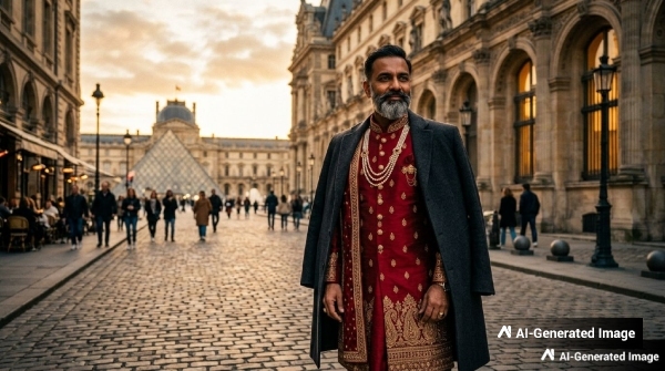 Indian Maharaja in Paris india france