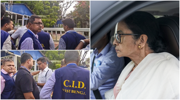 CID Raids in Mamata Residence West Bengal politics