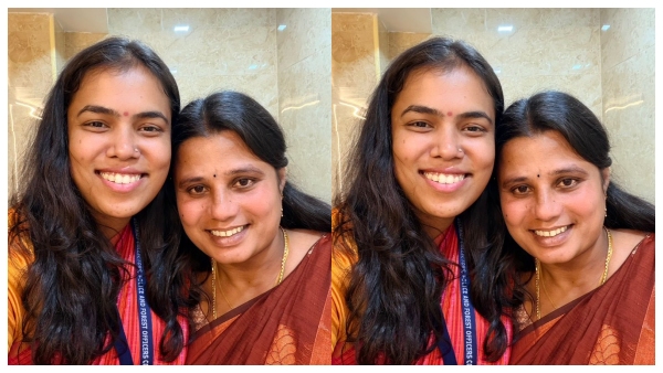 Ministers Keerthana and Jagadeeshwari pose together for a super selfie