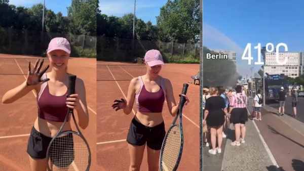 Europe Heatwave Germany