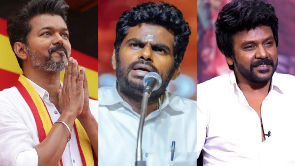 Raghava Lawrence TVK Vijay Annamalai Tamil Nadu Politics Antanan Raghava Lawrence TVK Vijay Annamalai Tamil Nadu Politics Antanan