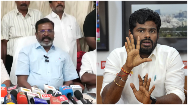 Thirumavalavan on Annamalai Thirumavalavan Annamalai