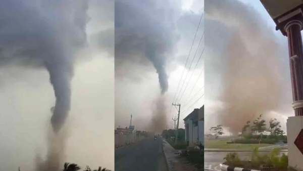 Tuticorin Tornado-Like Whirlwind Goes Viral Meteorological Centre Explains Rare Phenomenon