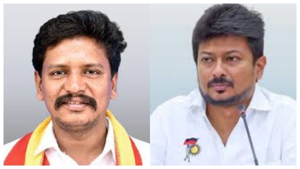 Udhayanidhi Stalin demands the expulsion of Srivaikuntam TVK MLA Saravanan from the party Udhayanidhi Stalin demands the expulsion of Srivaikuntam TVK MLA Saravanan from the party