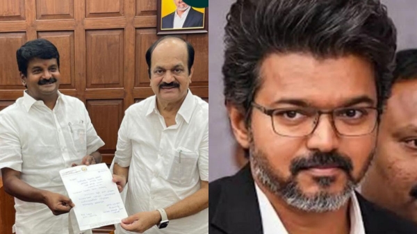Vijayabaskar Resigns as MLA Vijayabaskar Resigns as MLA