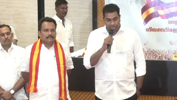 AIADMK-TVK Merger Will Create a Massive Force Says Minister Aadhav Arjuna AIADMK-TVK Merger Will Create a Massive Force Says Minister Aadhav Arjuna