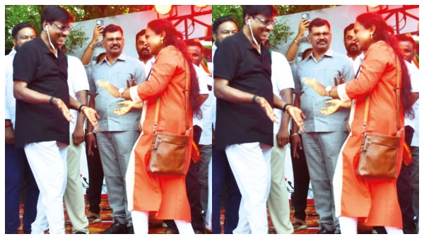 Controversy arises in Melur Madurai over the way Minister Viswanathan handled female children