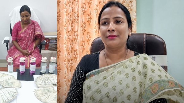 Telangana bride Telangana Tahsildar bribe case Sucharitha disproportionate assets ACB raids Telangana Telangana revenue official arrested Woman Tahsildar gold diamond case Disproportionate assets case Telangana Telangana corruption news Tahsildar benami properties ACB Telangana latest news Telangana government employee corruption ACB ACB