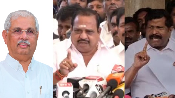 AIADMK Horse Trading allegations Inbadurai Agri Krishnamurthy Submits Complaint to Tamil Nadu Governor