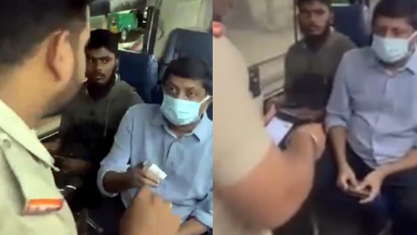 Karnataka Minister Asked to Get Off Bus During Undercover Surprise Check Karnataka Minister Asked to Get Off Bus During Undercover Surprise Check