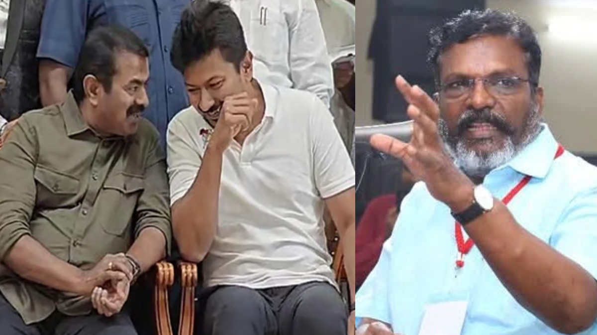 கலைஞர் சிலையை உடைப்பேன்னு சொன்னவரோடு நெருக்கம் காட்டுறாங்க..நான் எதிரியா? திமுக மீது பாய்ந்த திருமா