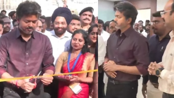 CM Vijay Inaugurates Perambur MLA Office Launches Dedicated Grievance App CM Vijay Inaugurates Perambur MLA Office Launches Dedicated Grievance App