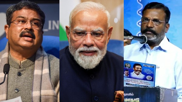 Thol Thirumavalavan said Dharmendra Pradhan is pitiful Say that PM Modi must step down
