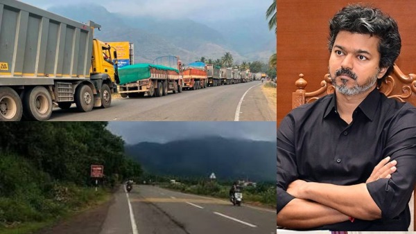 Mineral resources Ban To transport Tenkasi Puliyarai road deserted devoid of heavy vehicles Mineral resources Ban To transport Tenkasi Puliyarai road deserted devoid of heavy vehicles