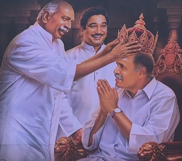 Puducherry Chief Minister Rangasamy banner Photos that captivated the public