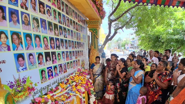 Kumbakonam School Fire Tragedy 22 Years On Parents Pay Emotional Tribute to 94 Children Kumbakonam School Fire Tragedy 22 Years On Parents Pay Emotional Tribute to 94 Children