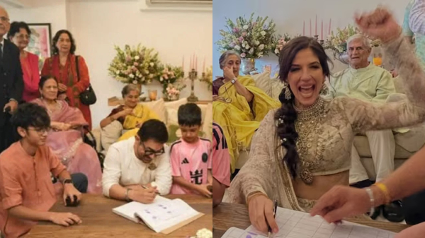 Aamir Khan Gauri Spratt Junaid Khan Ira Khan