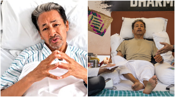 Sonam Wangchuk neet protest Sonam Wangchuk neet protest