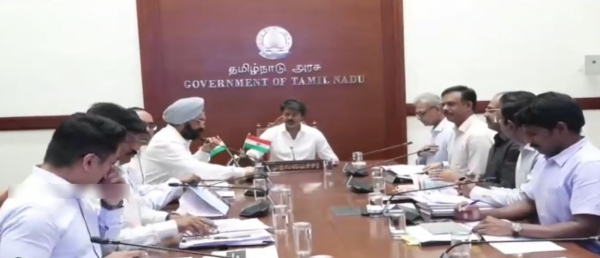 CM Vijay meeting