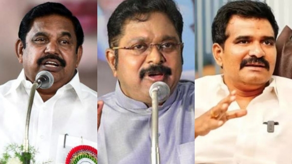 CTR Nirmal Kumar TTV Dhinakaran AIADMK DMK CTR Nirmal Kumar TTV Dhinakaran AIADMK DMK