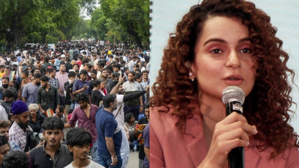 Kangana Ranaut neet protest