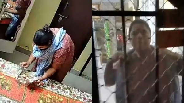 Jaipur Rajasthan Jewellery Theft CCTV Crime News Woman Home Theft India News