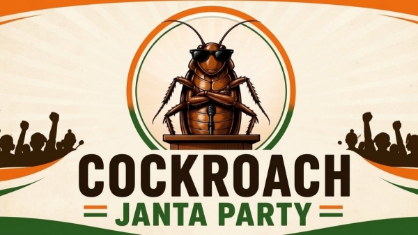 Chennai Cockroach Janata Party protest NEET exam