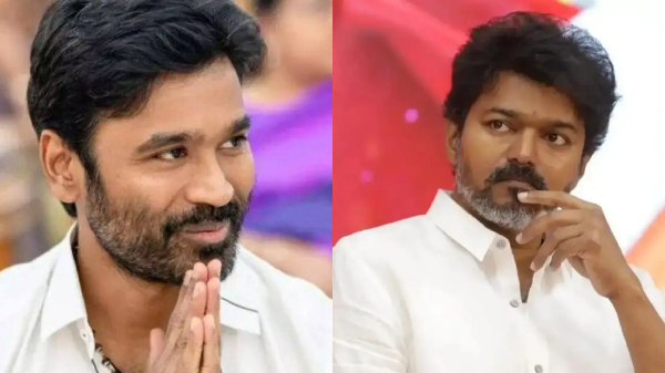 Dhanush Vijay TVK Tamilaga Vettri Kazhagam Dhanush Vijay TVK Tamilaga Vettri Kazhagam