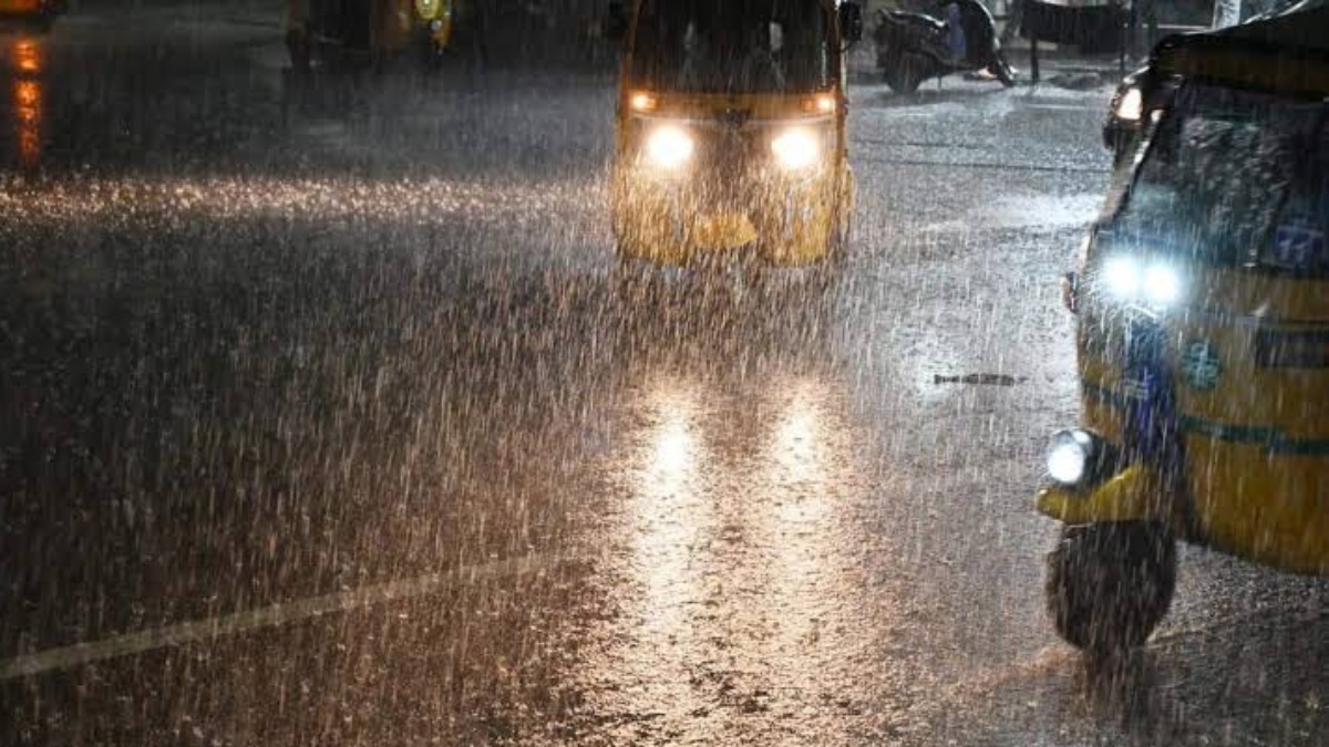 6 மாவட்டங்களில் இன்று நள்ளிரவு 1 மணி வரை மழை