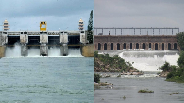 karnataka Dams water level
