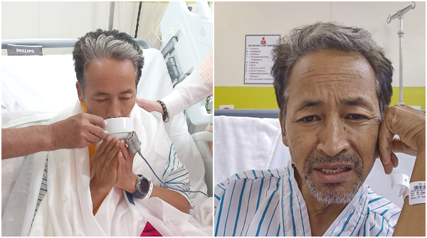 Sonam Wangchuk neet protest Sonam Wangchuk neet protest