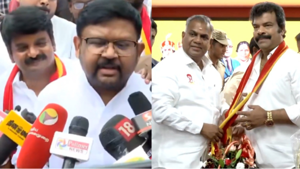 Who Joined TVK Today Full List of Former Ministers MLAs and MPs Who Switched Sides