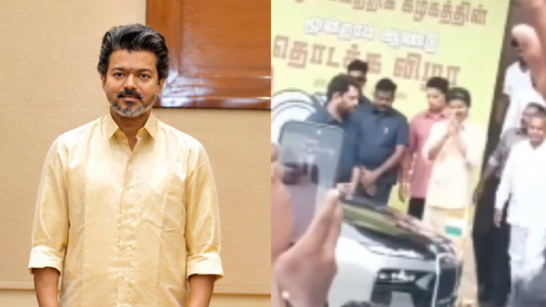 CM Vijay Visits TVK Headquarters Holds Key Meeting on Party Posts After High-Profile Inductions CM Vijay Visits TVK Headquarters Holds Key Meeting on Party Posts After High-Profile Inductions