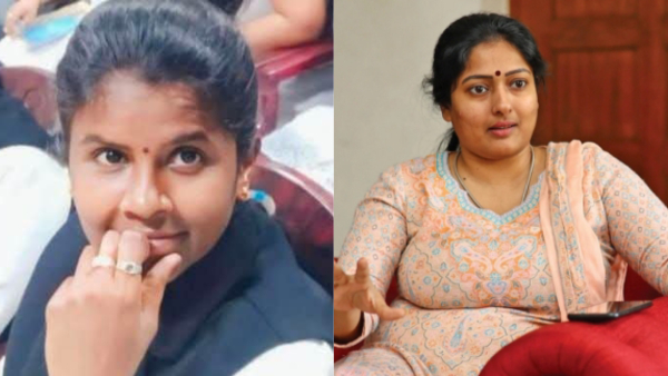 Gayathri Raghuram Condemns Arrest of AIADMK IT Wing Functionary Indirani Sudalaimuthu Gayathri Raghuram Condemns Arrest of AIADMK IT Wing Functionary Indirani Sudalaimuthu