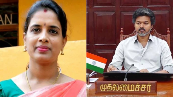 Ousted TVK Advocate Gnanasoundari Writes to CM Vijay After Expulsion Ousted TVK Advocate Gnanasoundari Writes to CM Vijay After Expulsion