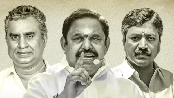 SP Velumani CV Shanmugam Edappadi Palaniswami
