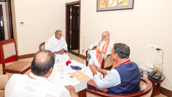 Chief Minister N Rangasamy deeply dissatisfied with the BJP in Puducherry Details on portfolios