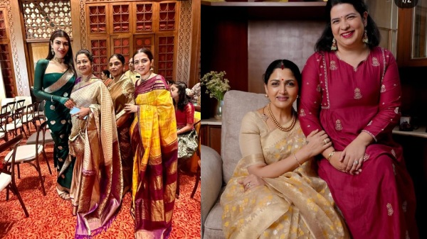 Radhikaa Sarathkumar Khushbu Sundar Radhikaa Sarathkumar Khushbu Sundar